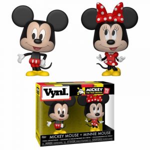 Disney VYNL Vinyl Figures 2-Pack Mickey Mouse & Minnie Mouse 10 cm