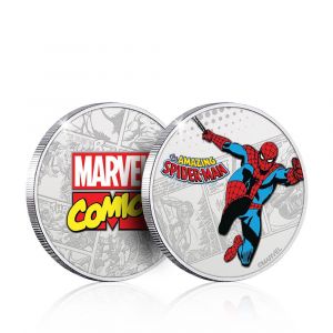 Marvel Collectable Coin Spider-Man (silver plated)