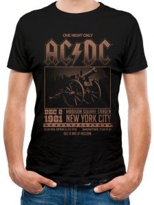 AC/DC Tričko Madison Square Garden Velikost XL