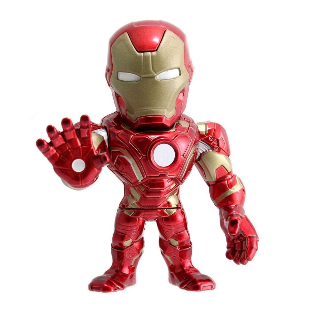 Marvel Metals Kov. Mini Figure Iron Man 10 cm Jada Toys