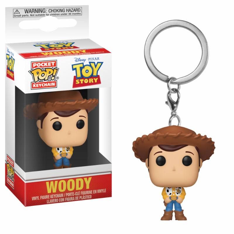 Toy Story Pocket POP! vinylová Keychain Woody 4 cm Funko