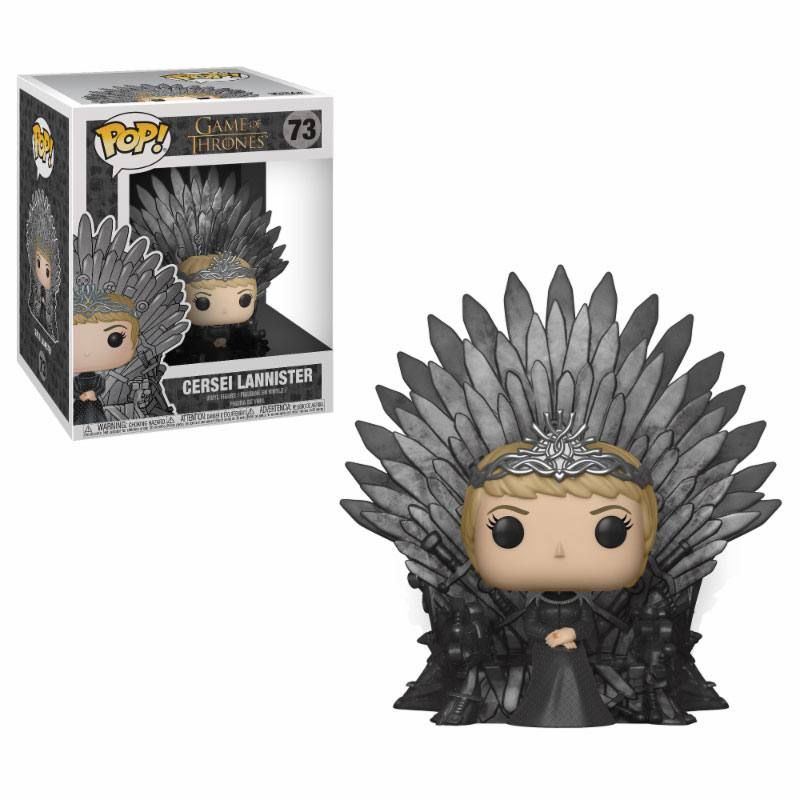 Game of Thrones POP! Deluxe vinylová Figure Cersei Lannister on Iron Throne 15 cm Funko