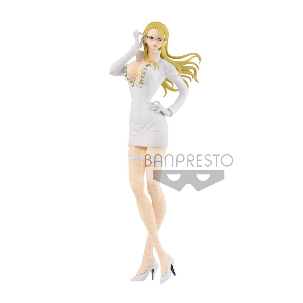 One Piece Glitter & Glamours PVC Soška Kalifa White Color Ver. 25 cm Banpresto