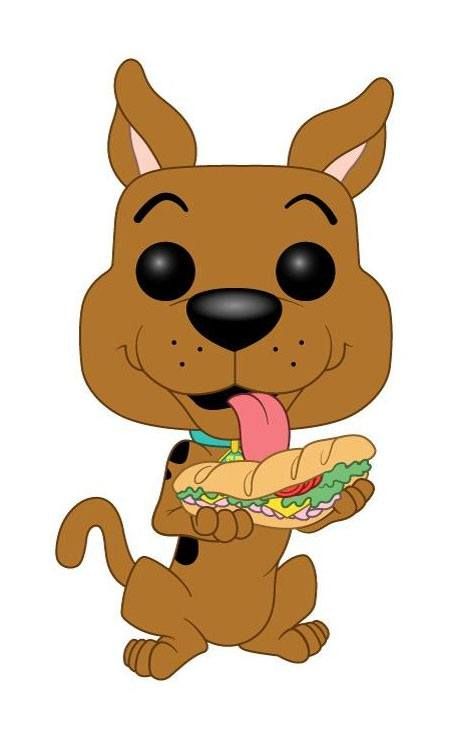 Scooby Doo POP! Animation vinylová Figure Scooby Doo w/ Sandwich 9 cm Funko