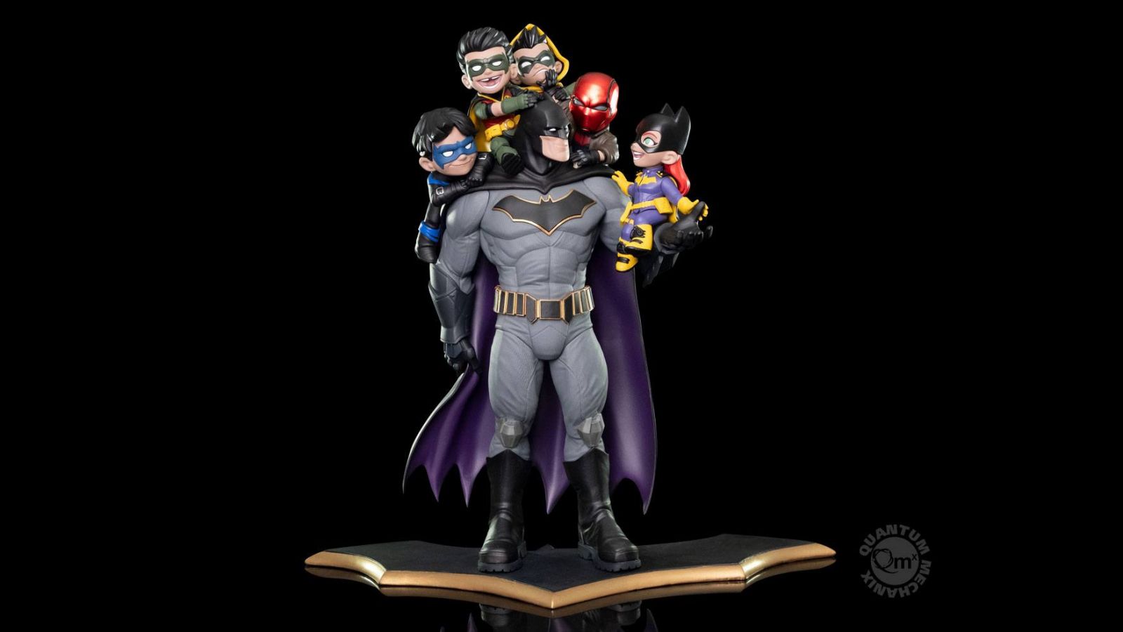 DC Comics Q-Master Diorama Batman: Family 39 cm Quantum Mechanix