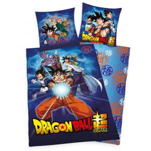 Dragon Ball Super Povlečení Set Characters 135 x 200 cm / 80 x 80 cm