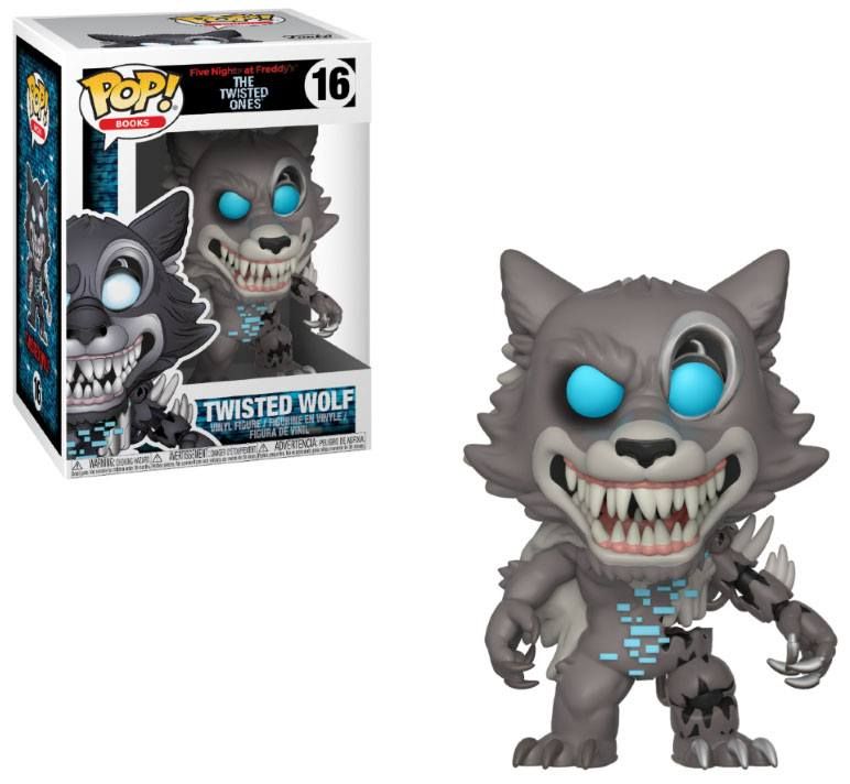 Five Nights at Freddy's The Twisted Ones POP! Books vinylová Figure Twisted Wolf 9 cm Funko