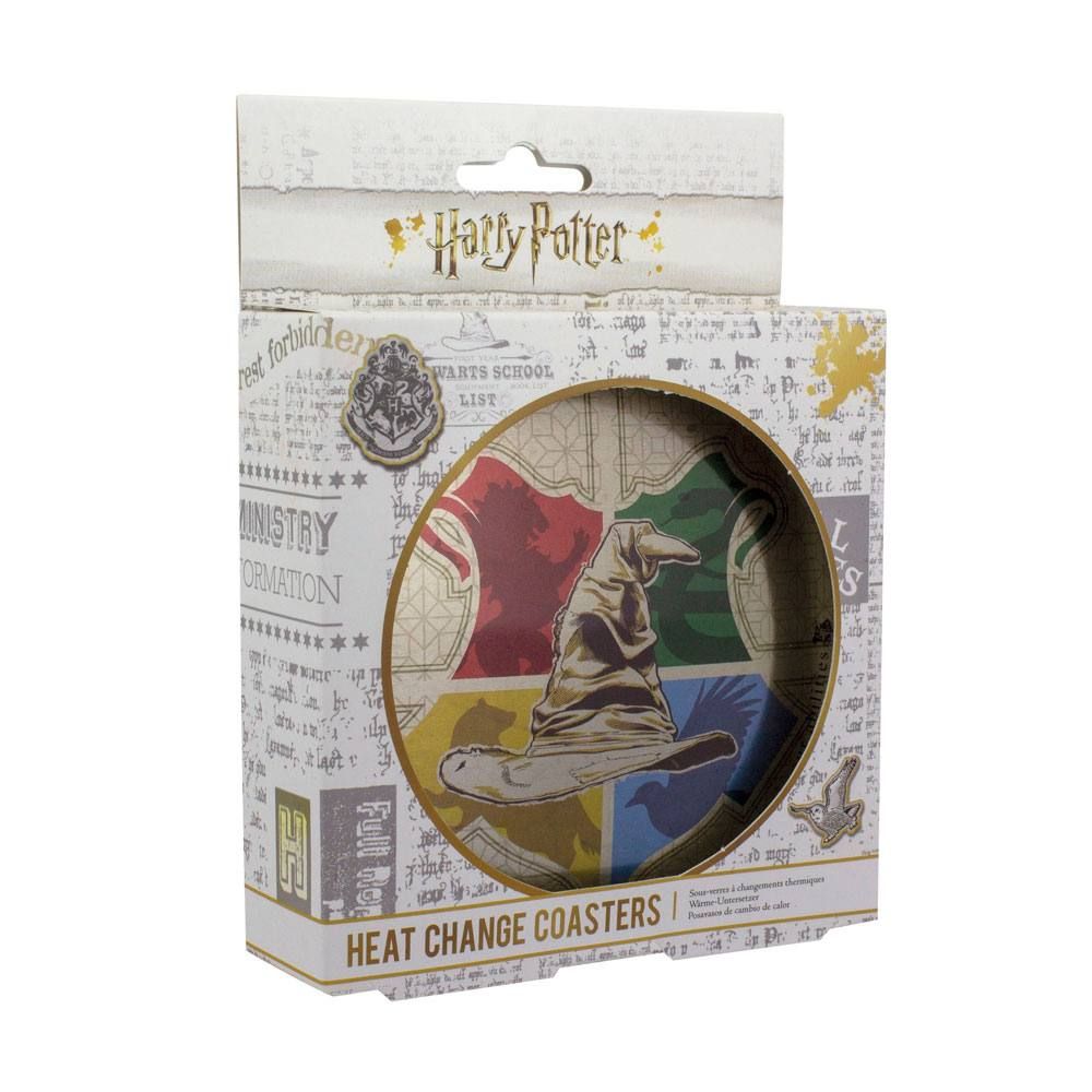 Harry Potter Heat Měnící Podtácky 4-Pack Sorting Hat Paladone Products