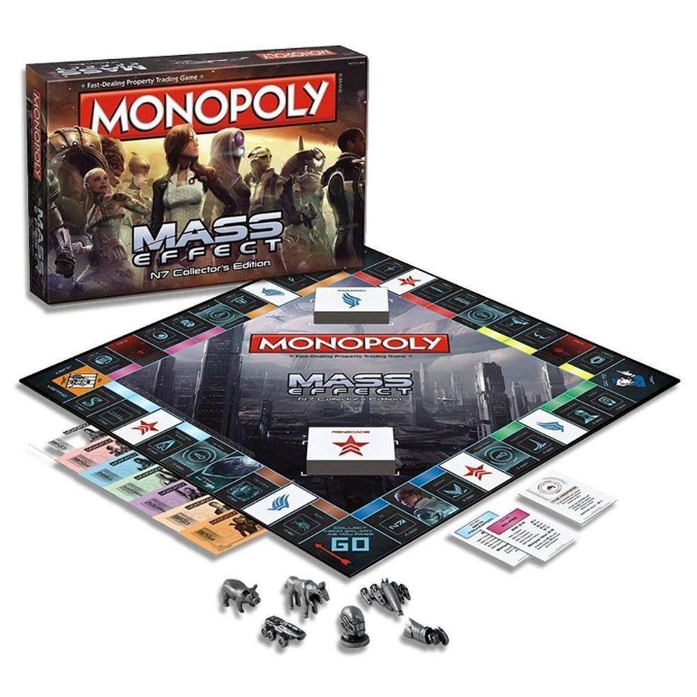 Mass Effect Board Game Monopoly Anglická Verze Winning Moves