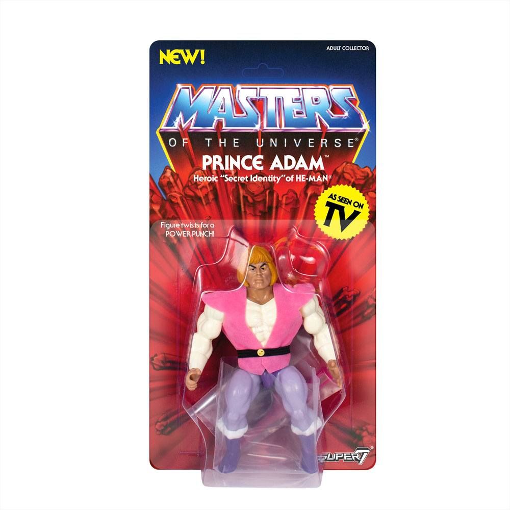 Masters of the Universe Vintage Kolekce Akční Figure Wave 3 Prince Adam 14 cm Super7