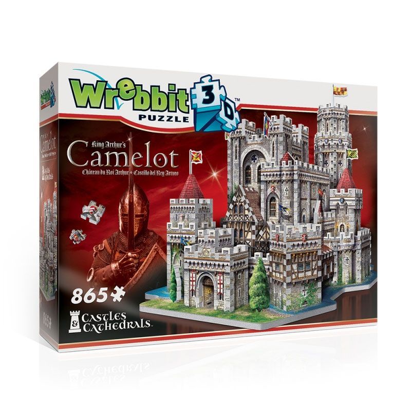 Wrebbit Castles & Cathedrals 3D Puzzle King Arthurs Camelot Wrebbit Puzzle
