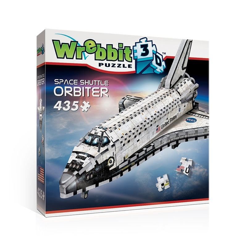 Wrebbit The Classics American Icons Kolekce 3D Puzzle Space Shuttle - Orbiter Wrebbit Puzzle
