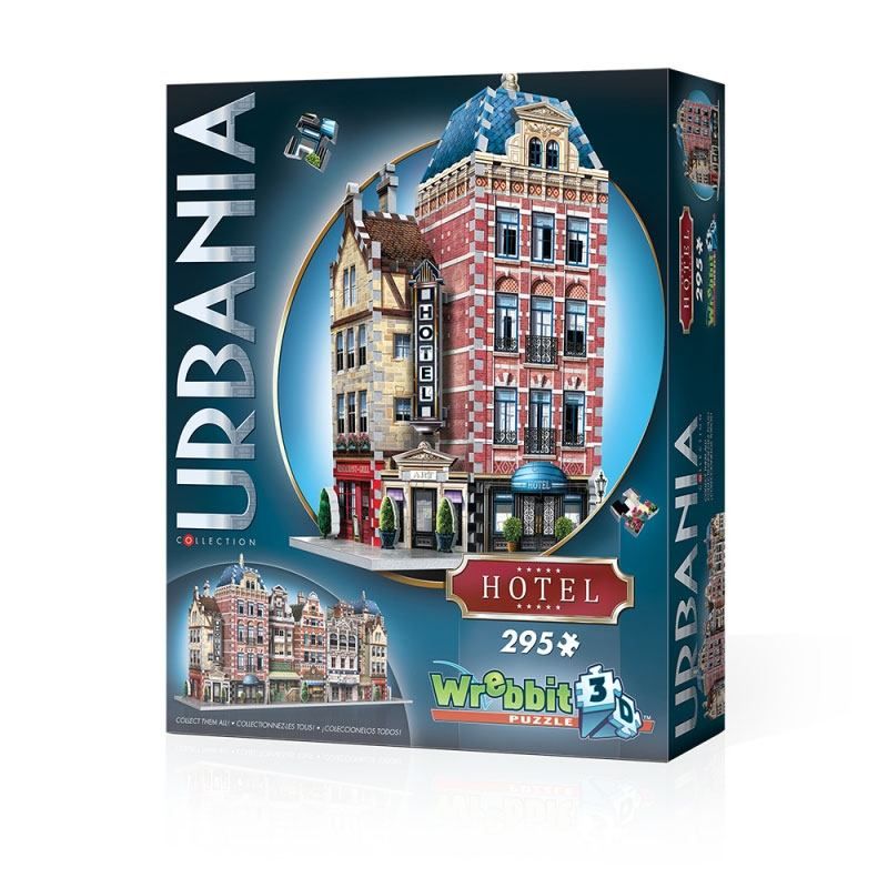 Wrebbit Urbania 3D Puzzle Hotel Wrebbit Puzzle
