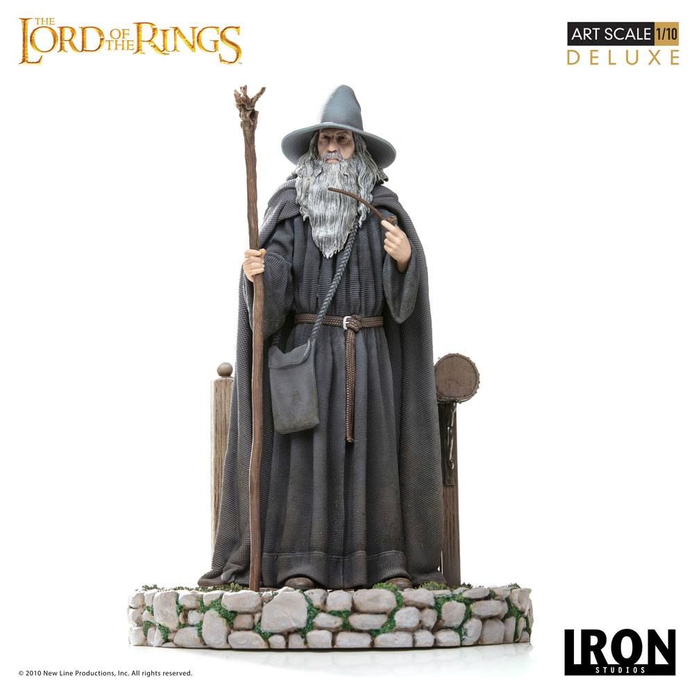 Lord Of The Rings Deluxe Art Scale Soška 1/10 Gandalf 23 cm Iron Studios