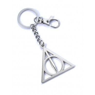 Harry Potter Keychain Deathly Hallows (silver plated) Carat Shop, The