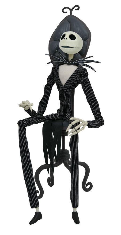 Nightmare before Christmas Coffin Doll Jack in Chair 40 cm Diamond Select