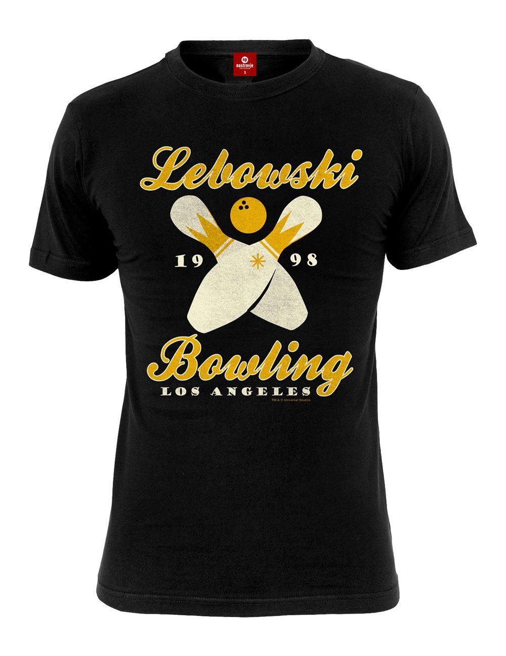 The Big Lebowski Tričko Bowling LA Velikost L Nastrovje Potsdam