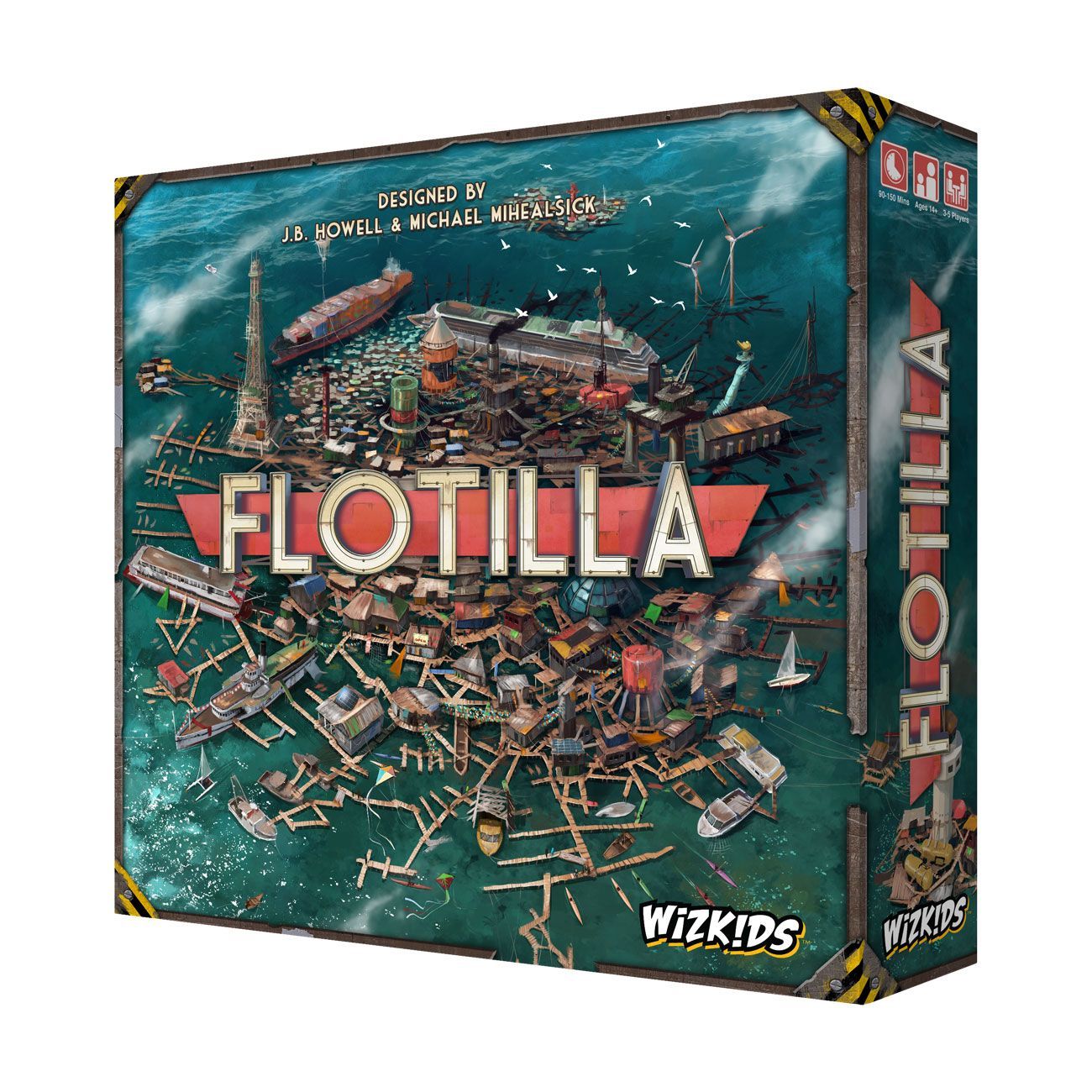 Flotilla Board Game Anglická Verze Wizkids