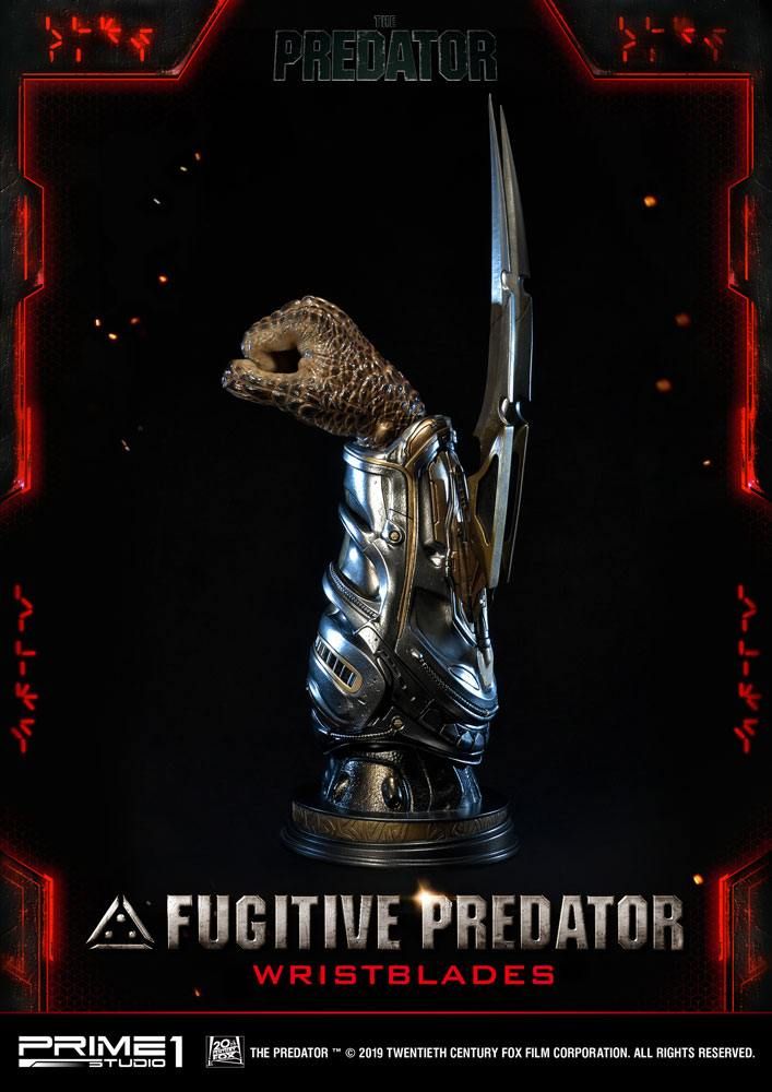 Predator 2018 Bysta 1/1 Fugitive Predator Wristblades 74 cm Prime 1 Studio