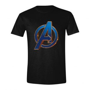 Avengers: Endgame Tričko Heroic Logo Velikost L
