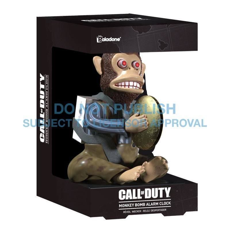 Call of Duty Alarm Hodiny Monkey Bomb Paladone Products