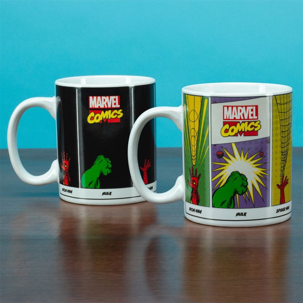 Marvel Comics Heat Měnící Hrnek Super Powers Paladone Products