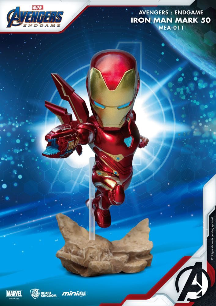 Avengers: Endgame Mini Egg Attack Figure Iron Man MK50 10 cm Beast Kingdom Toys