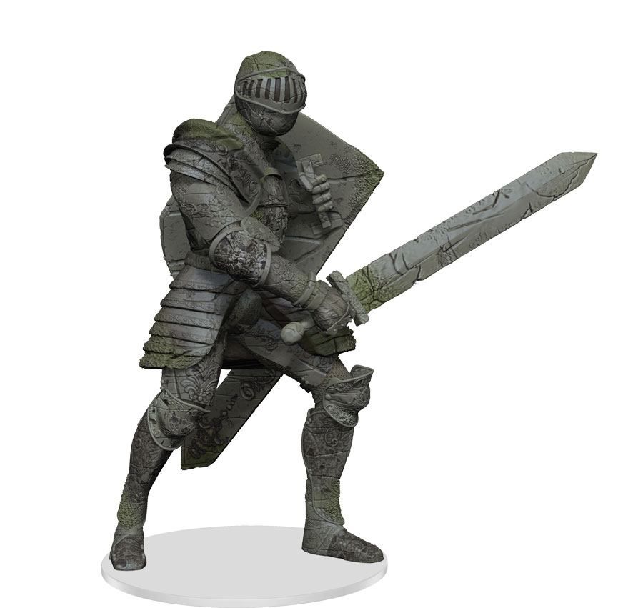 D&D Icons of the Realms Premium Miniature Walking Soška of Waterdeep - The Honorable Knight 28 cm Wizkids