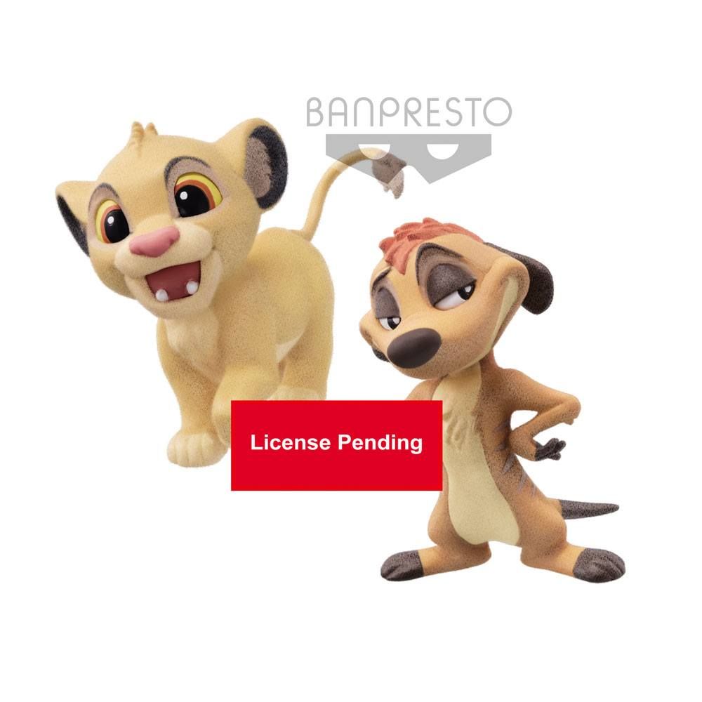 Disney Fluffy Puffy Mini Figures 2-Pack Simba & Timon 7 cm Banpresto