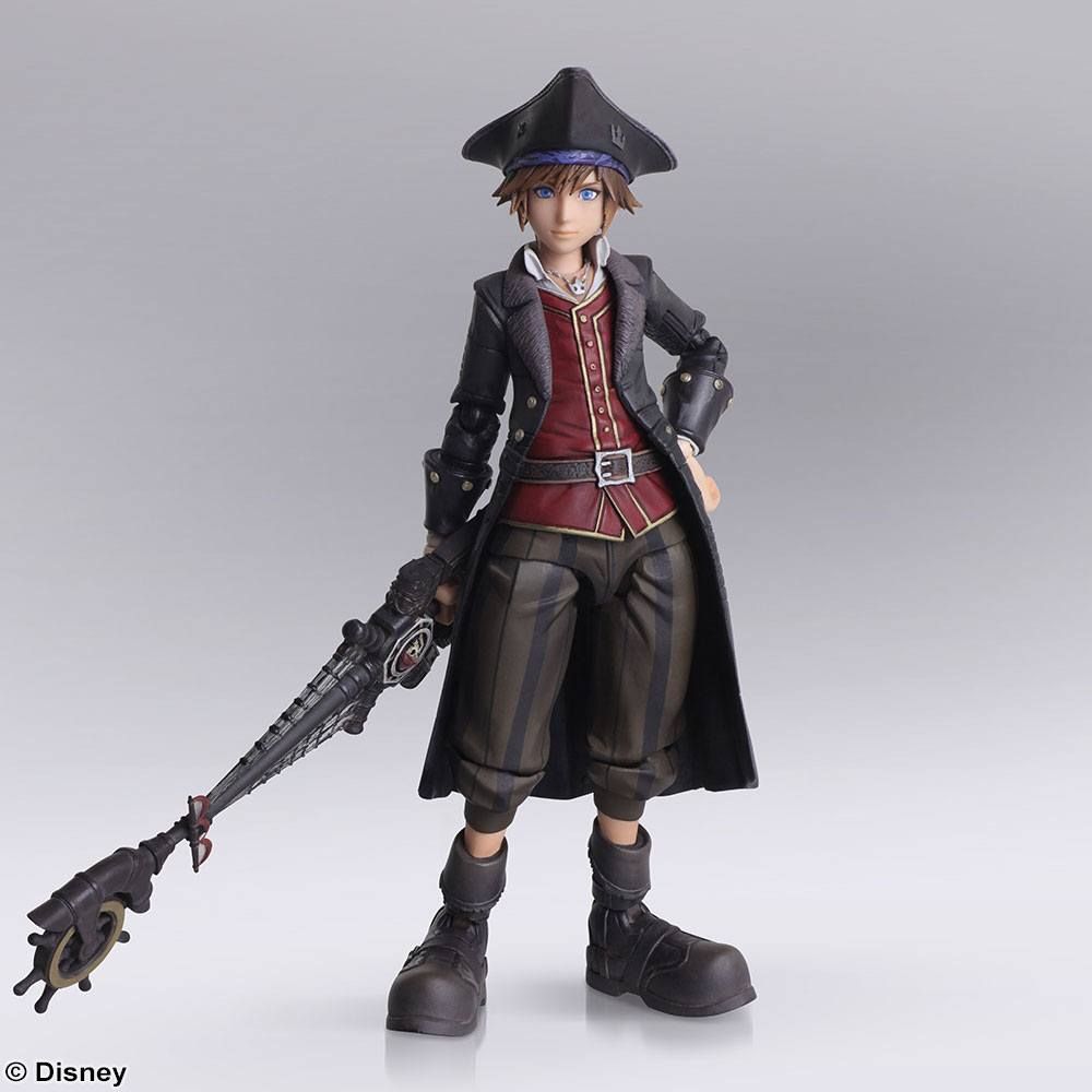 Kingdom Hearts III Bring Arts Akční Figure Sora Pirates of the Caribbean Ver. 15 cm Square-Enix