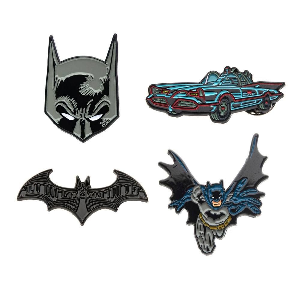 DC Comics Collectors Pins 4-Pack Batman Sales One