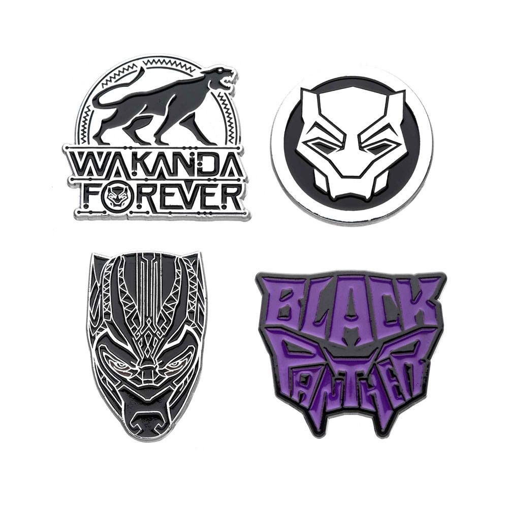 Marvel Collectors Pins 4-Pack Black Panther Sales One