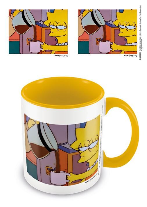 Simpsonovi Coloured Inner Hrnek Lisa Coffee Pyramid International