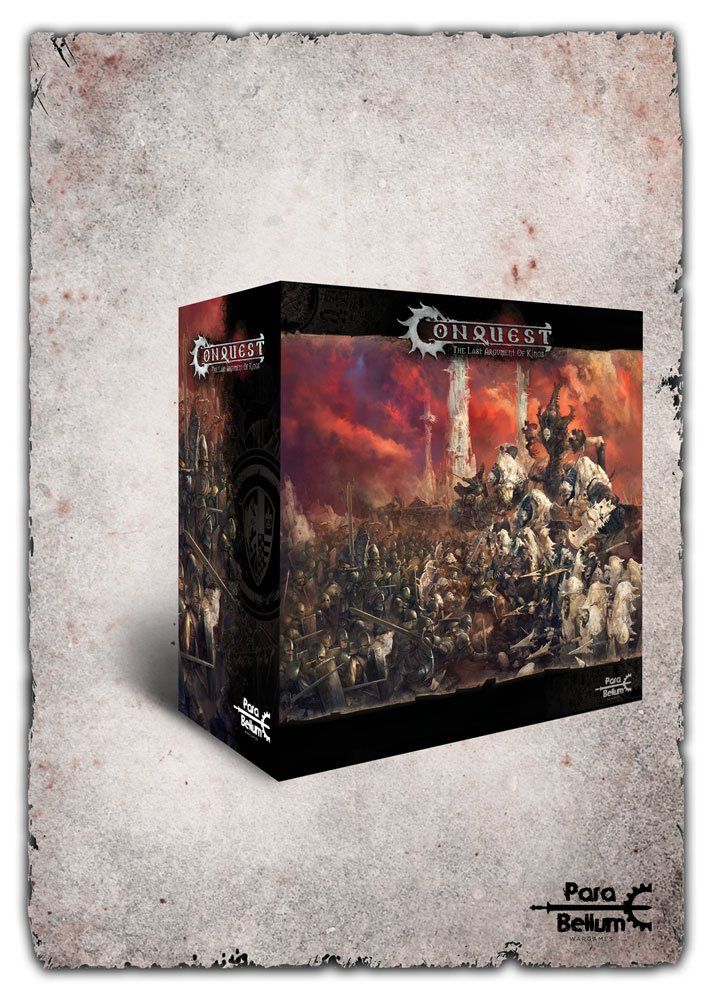 Conquest: The Last Argument of Kings Tabletop Game Core Box Set Německá Verze Para Bellum Wargames