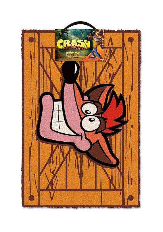 Crash Bandicoot Rohožka Extra Life Crate 40 x 60 cm Pyramid International