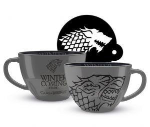 Game of Thrones Cappuccino Hrnek Stark