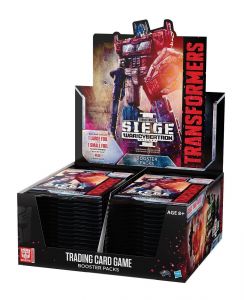 Transformers TCG Booster War for Cybertron Siege I Display (30) Anglická