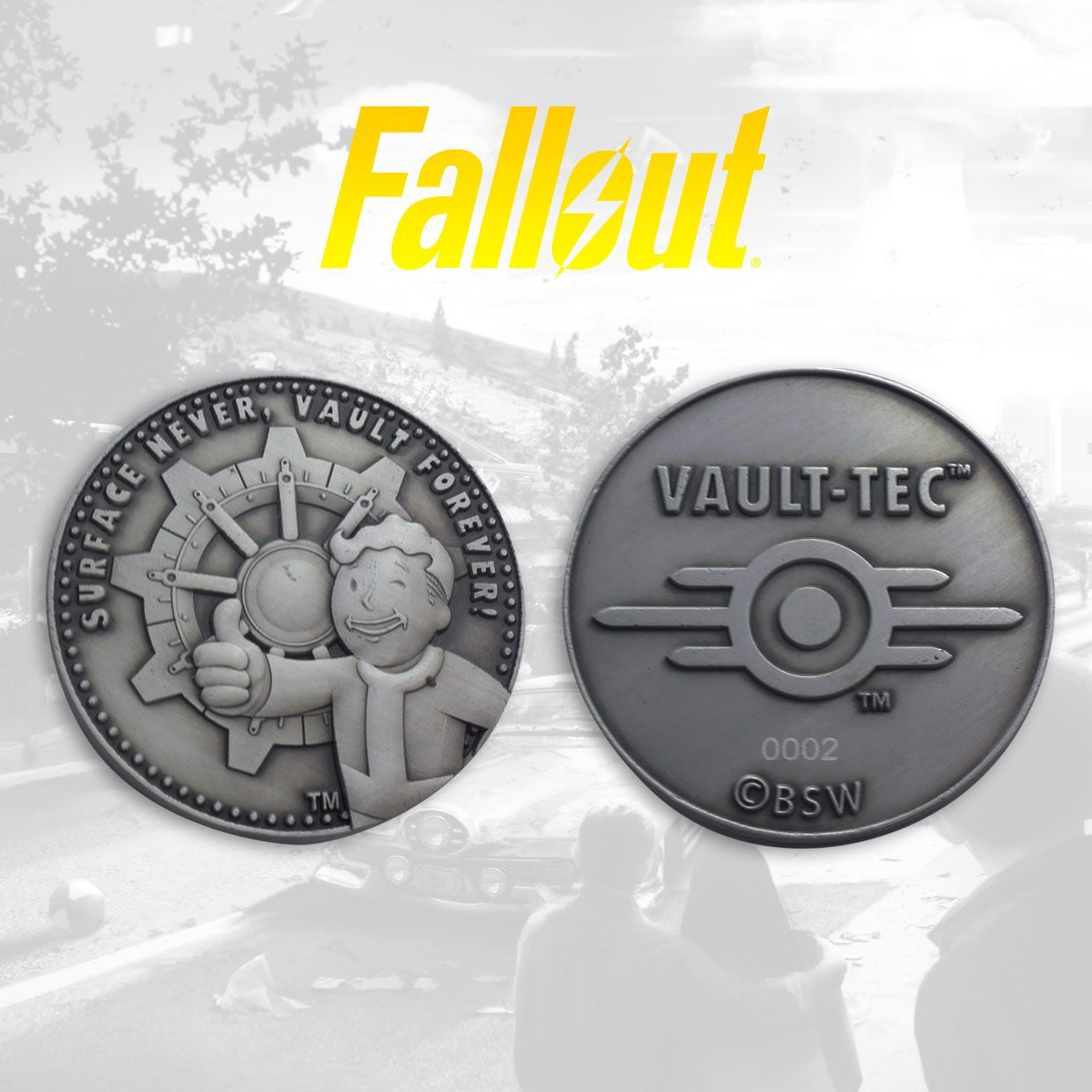 Fallout Collectable Coin Vault-Tec FaNaTtik
