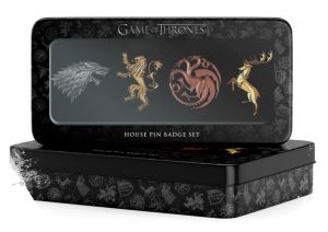 Game of Thrones 4-Pack Pin Placky Main Houses