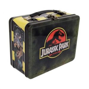 Jurassic Park Tin Tote Logo Factory Entertainment