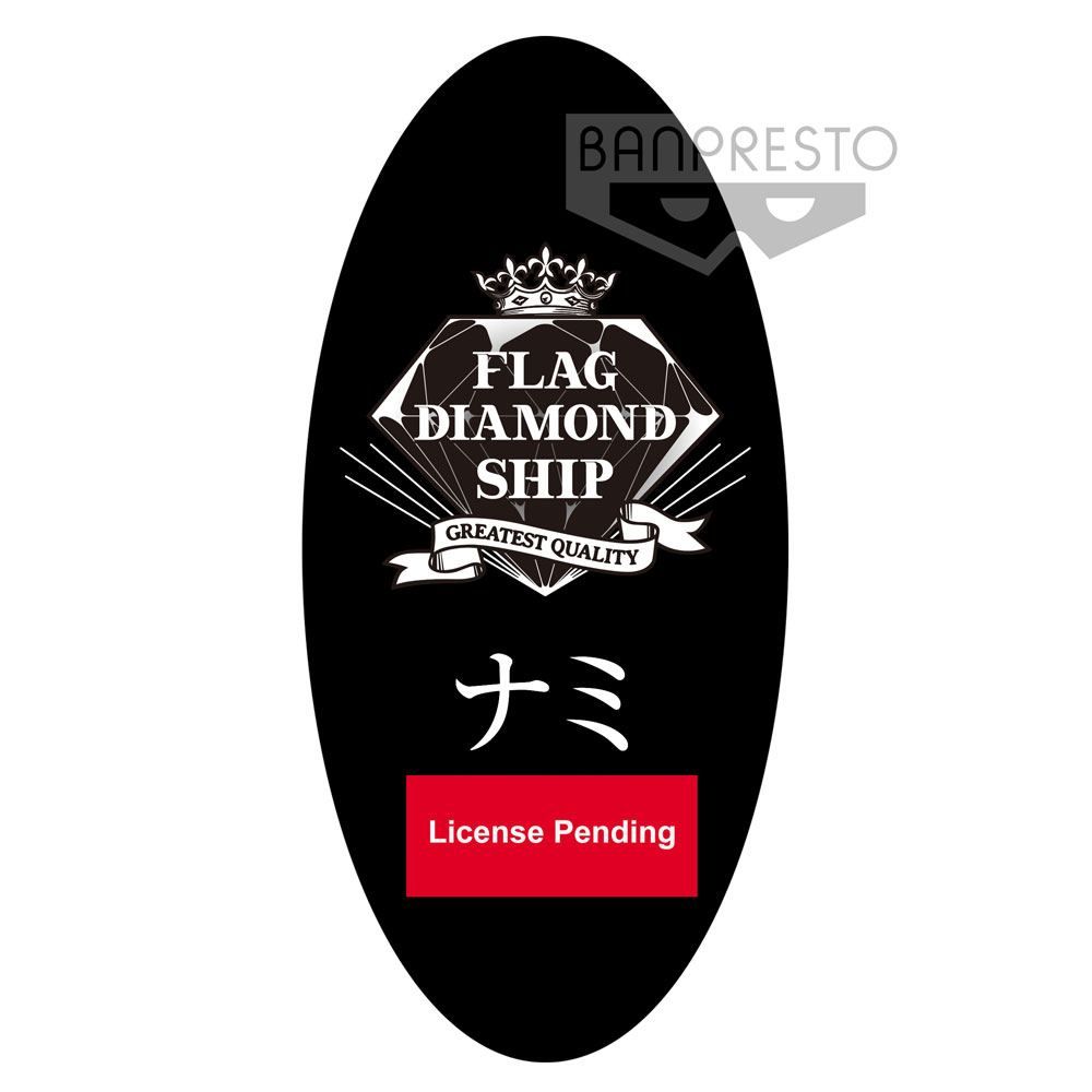 One Piece Stampede Flag Diamond Ship PVC Soška Nami 25 cm Banpresto