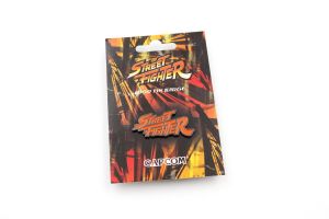 Street Fighter Pin Odznak Logo Colour