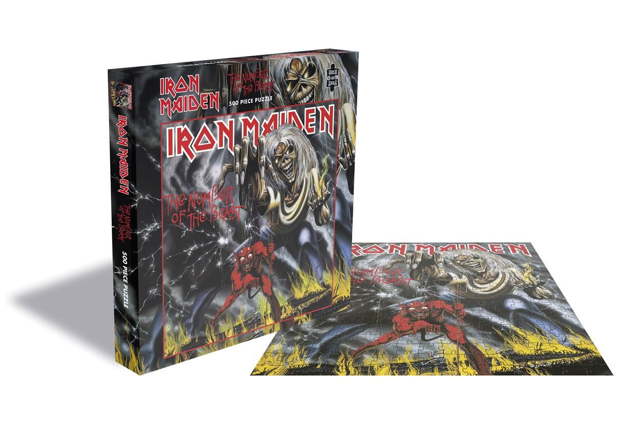 Iron Maiden Puzzle The Number of the Beast PHD Merchandise