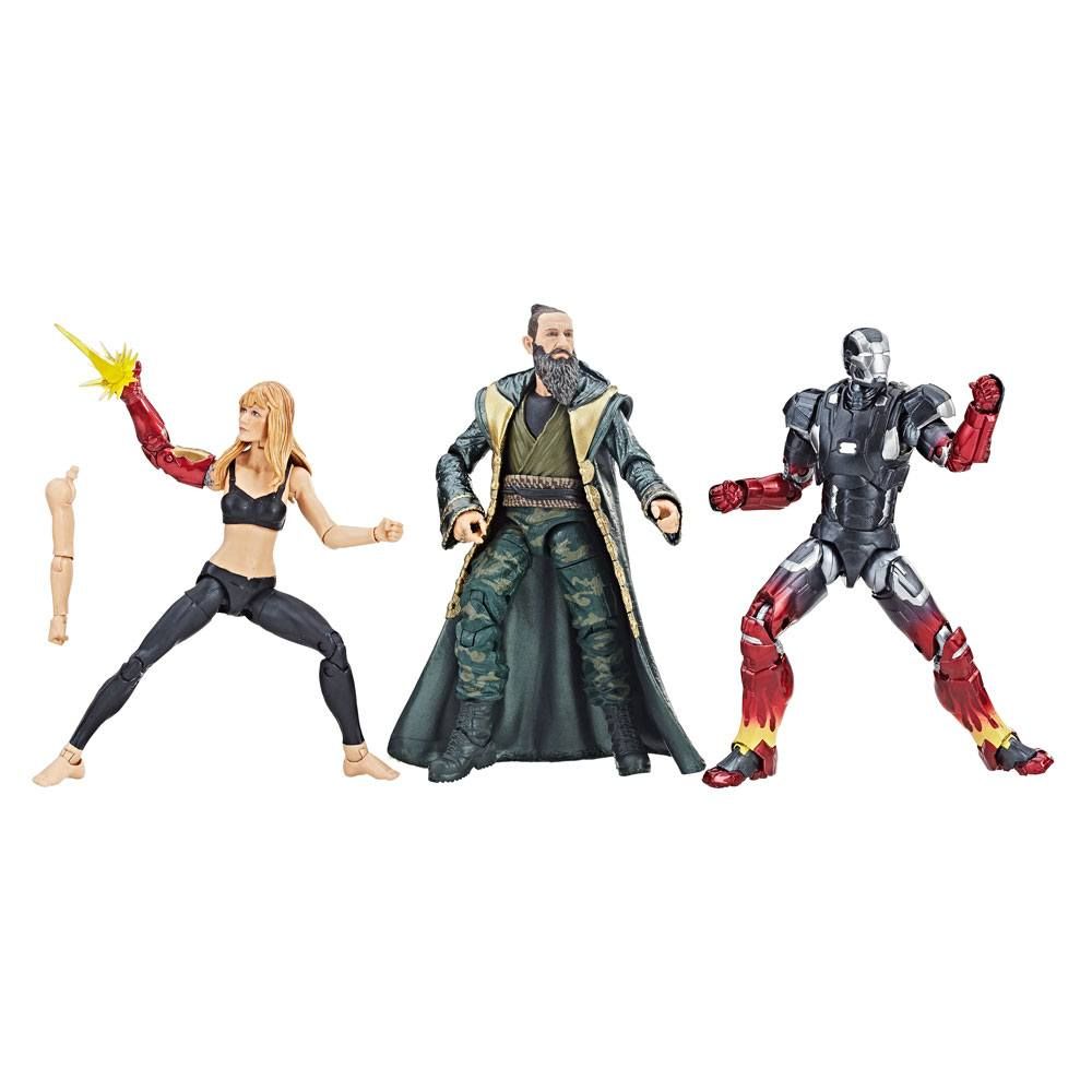 Iron Man 3 Marvel Legends Series Akční Figure 3-Pack Pepper, Mark XXII & Mandarin 15 cm Hasbro