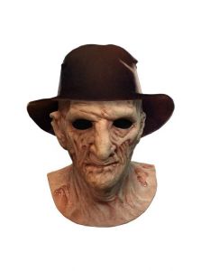 A Nightmare on Elm Street 2: Freddy's Revenge Deluxe Latex Mask with Hat Freddy Krueger
