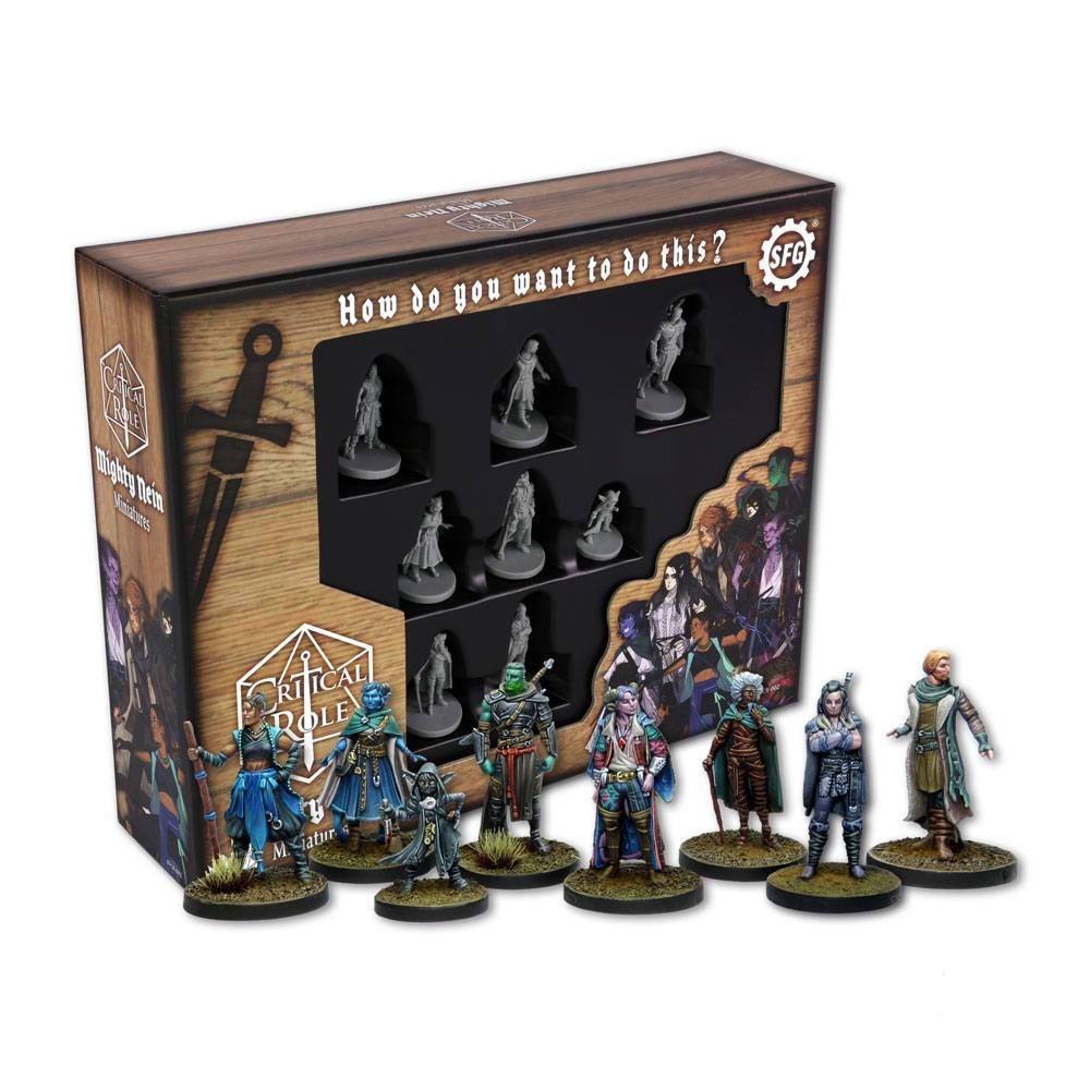 Critical Role Miniatures 8-pack Mighty Nein Anglická Verze Steamforged Games