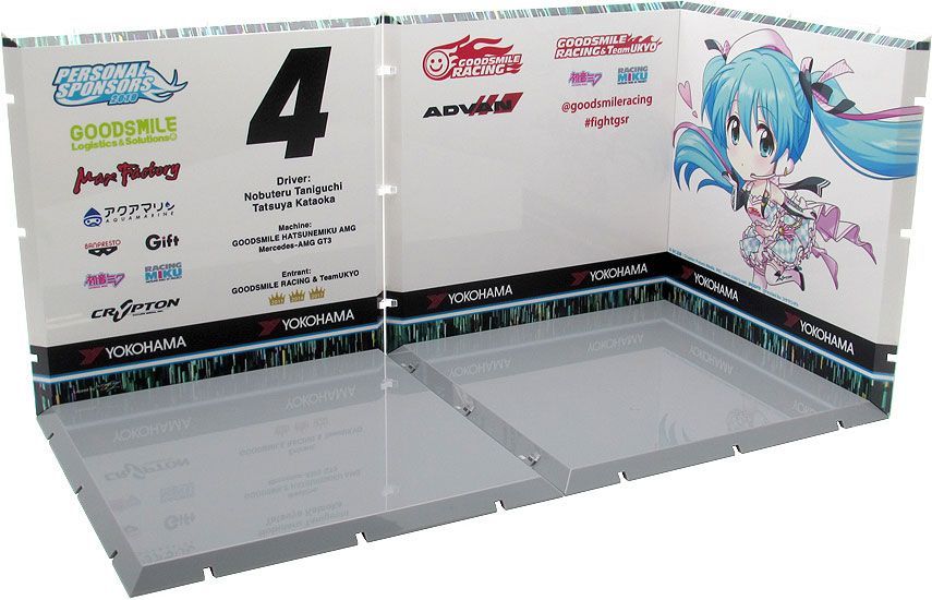 Dioramansion 150 Decorative Parts for Nendoroid and Figma Figures Racing Miku 2019 (Pit D) PLM