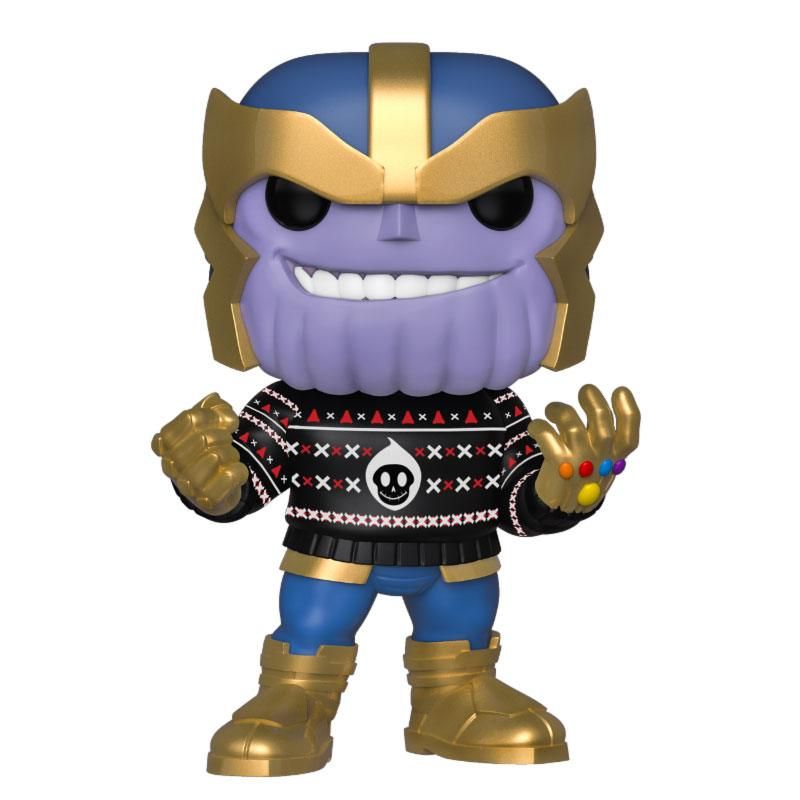 Marvel Holiday POP! Marvel vinylová Figure Thanos 9 cm Funko