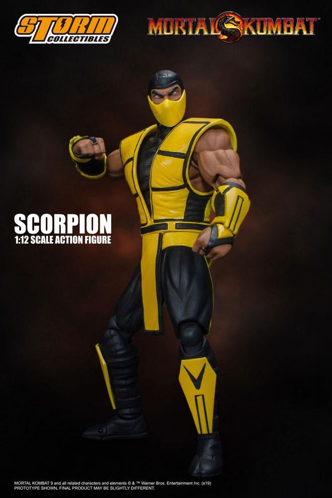 Mortal Kombat Akční Figure 1/12 Scorpion 16 cm Storm Collectibles