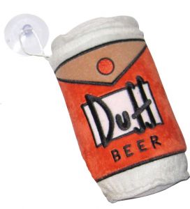 Simpsonovi Mini Polštářek with Suction Cup Duff Beer 15 cm United Labels